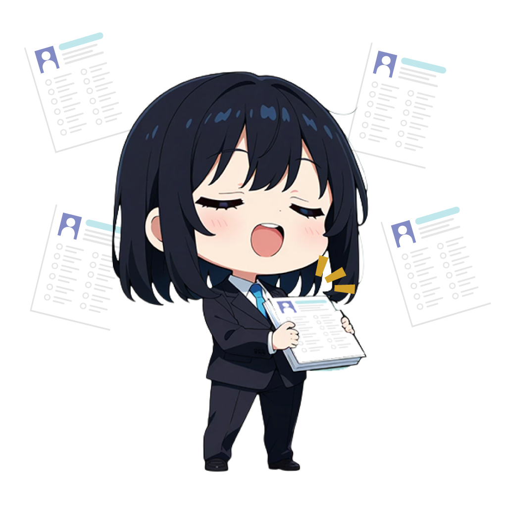 AIがニーズに合わせた候補者を選定